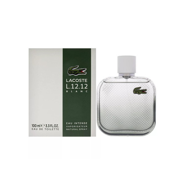 Lacoste L.12.12 Blanc Eau Intense Eau De Toilette 3.4 oz / 100ml For Men