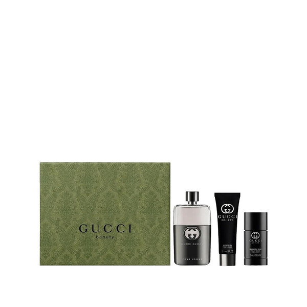 Gucci Guilty Pour Homme EDT 3 Piece Gift Set 
