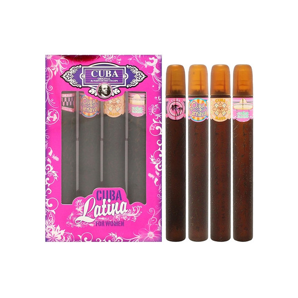 Cuba LATINA 4PC Collection Eau De Parfum For Women