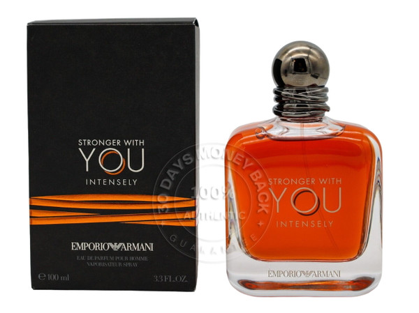 EMPORIO ARMANI STRONGER WITH YOU INTENSELY 3.4 EDP SP FOR MEN