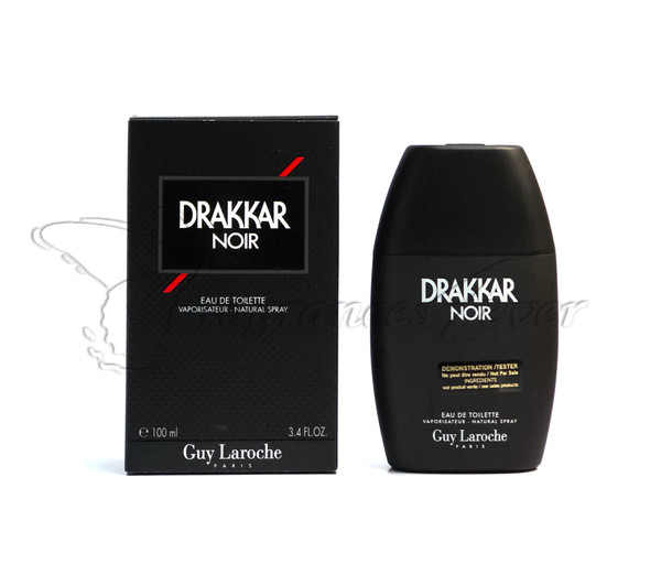 Guy Laroche Drakkar Noir Eau de Toilette, Cologne for Men, 3.4 Oz