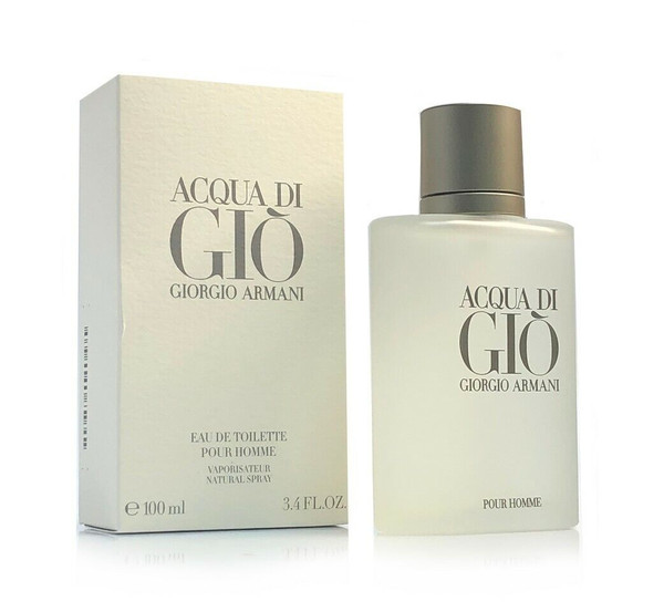 Giorgio Armani Acqua Di Gio for Men, Eau De Toilette Spray 3.4 Fl Oz