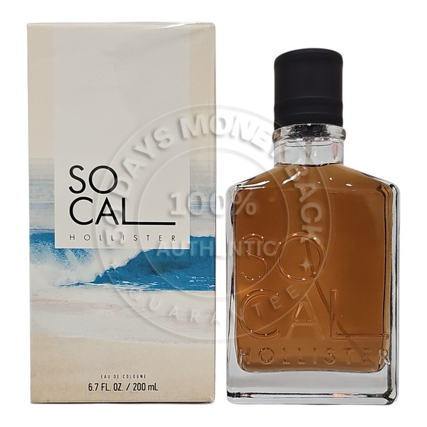 Hollister So Cal Eau de Cologne 6.7 oz / 200 ml Spray For Men (Discontinued)