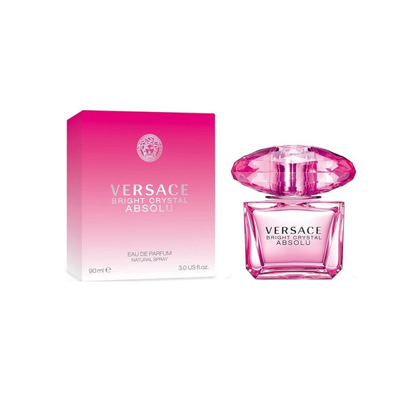 Versace Bright Crystal Absolu EDP 3 oz / 90 ml Spray For Women (New Packaging)