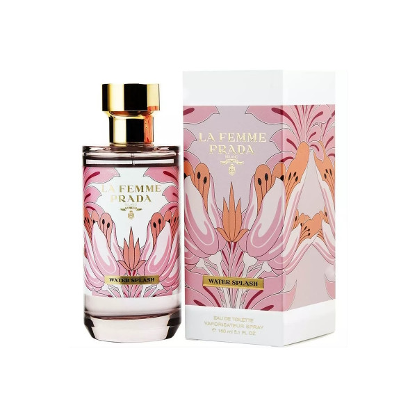 Prada La Femme Water Splash Eau De Toilette 5.1 oz / 150 ml  Spray for Women