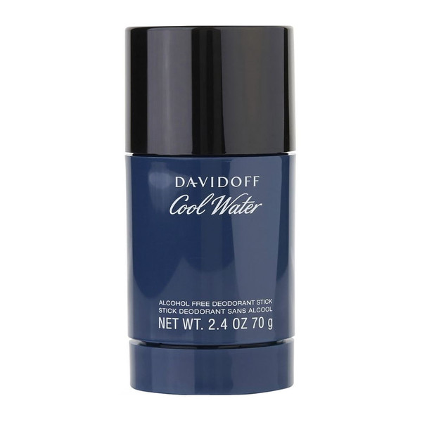 Davidoff Cool Water Deodorant Stick 2.4 Oz / 70 G - Alcohol Free