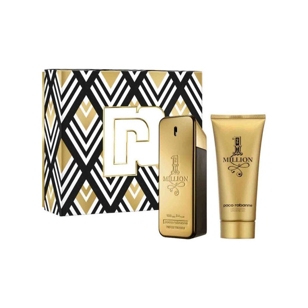 Paco Rabanne 1 Million 2 Piece Gift Set  for Men 3.4 oz EDT+Shower Gel