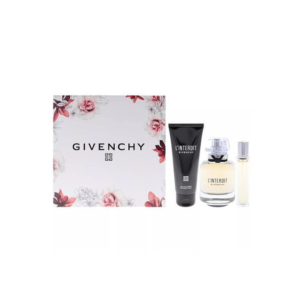 Givenchy L'interdit Eau de Parfum 3Pcs Gift set for Women - Travel Spray