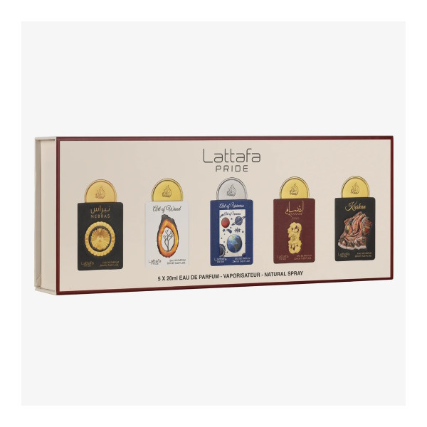 Lattafa Pride Collection No.3 Gift Set Eau De Parfum 5 x 20ml Spray