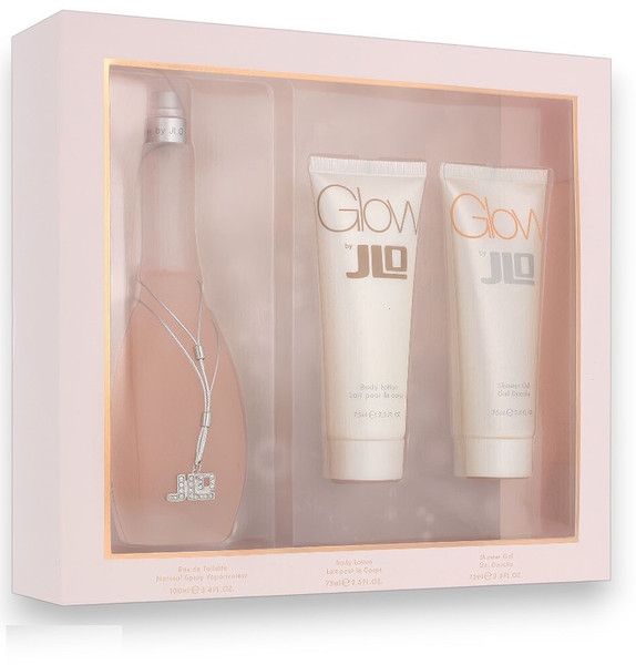 Jennifer Lopez GLOW 3PC Women's Eau De Toilette Gift Set
