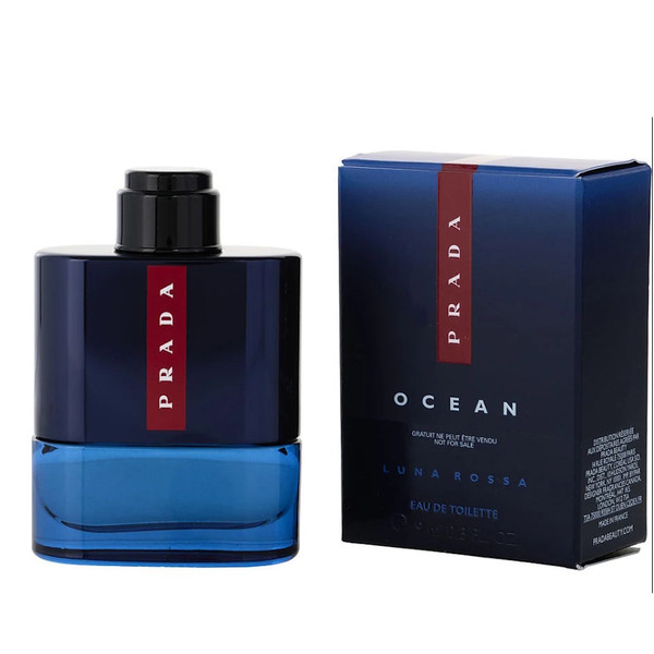 Prada Luna Rossa Ocean Mini 0.3 oz / 9 ml Eau De Parfum Splash For Men