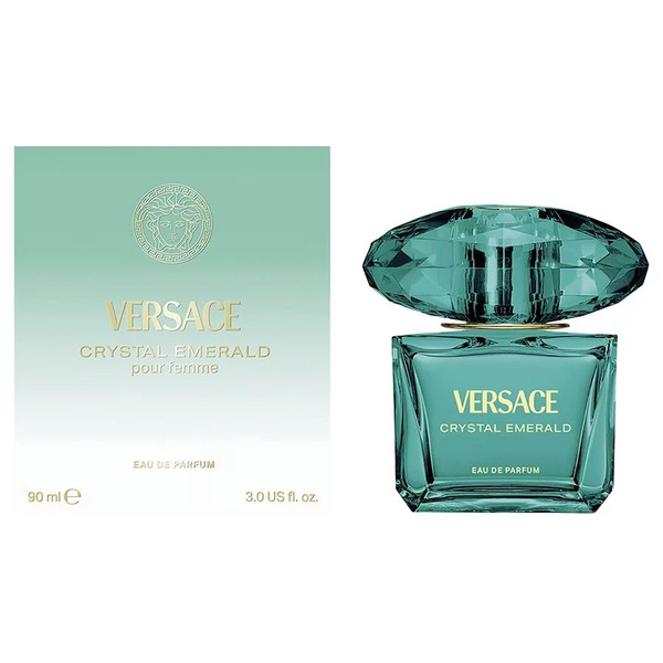 Versace Crystal Emerald 3 oz / 90 ml Eau de Parfum Spray For Women (New Edition)