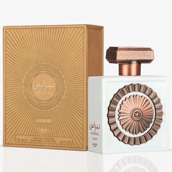 Lattafa NEBRAS ELIXIR Eau De Parfum 3.4 oz Unisex Luxury Fragrance