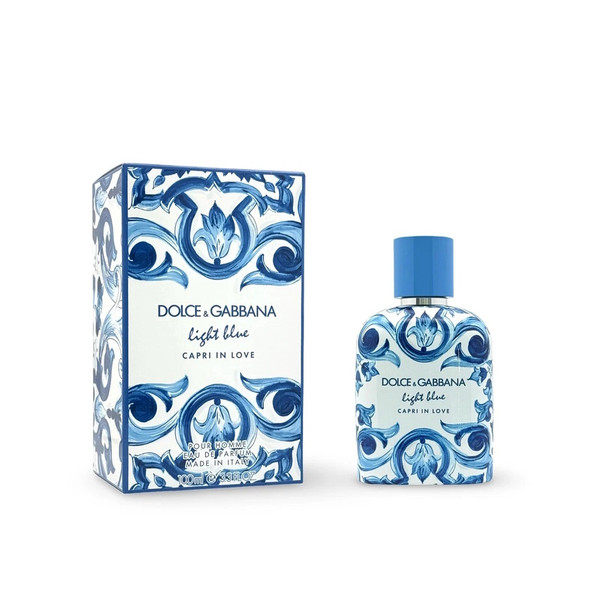 Dolce & Gabbana LIGHT BLUE CAPRI IN LOVE 3.3 oz / 100 ml EDP Spray for Men