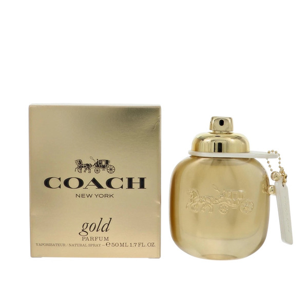 Coach New York GOLD Parfum 1.7 oz / 50 ml Spray for Women