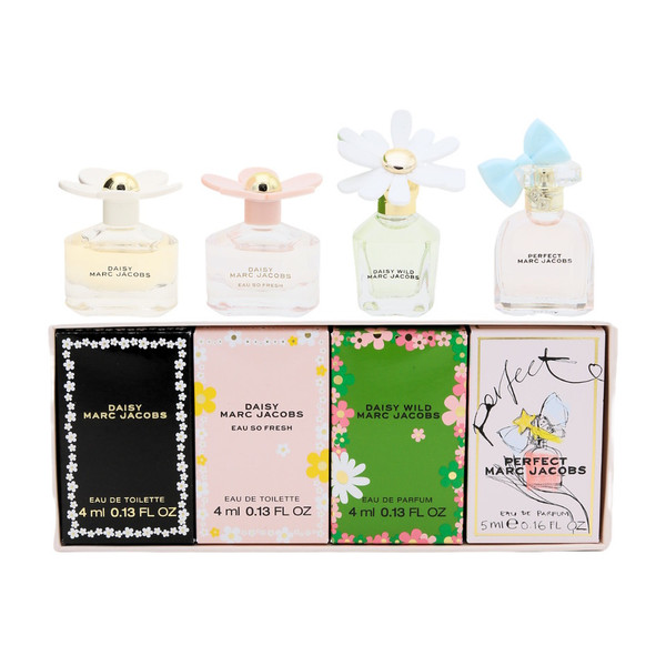Marc Jacobs 4 Piece Mini Collection Gift Set For Women