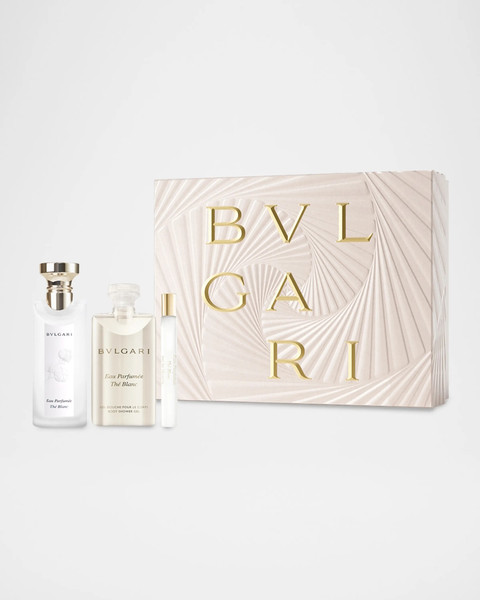 Bvlgari Eau Parfumée Thé Blanc 3-Piece Eau de Toilette Gift Set for Unisex
