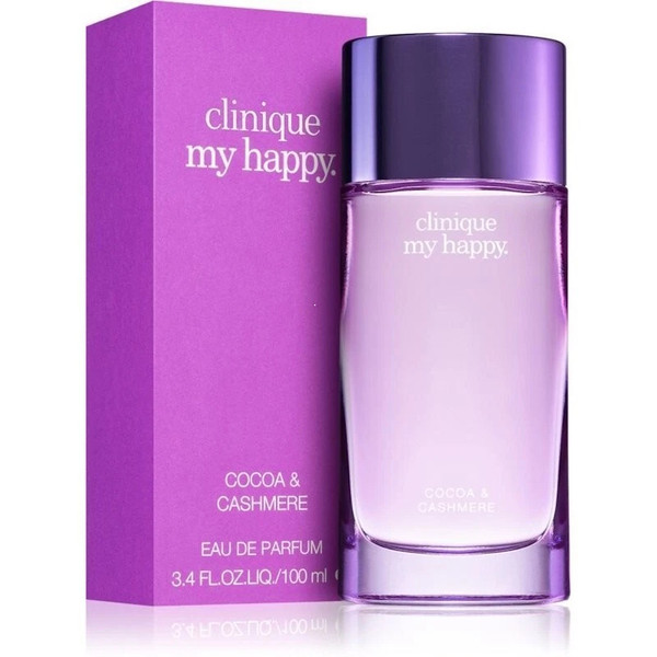 Clinique My Happy COCOA & CASHMERE 3.4 oz/100 ml  Eau De Parfum Spray for Women