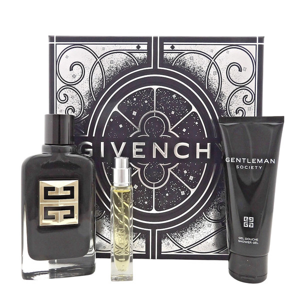 Givenchy Gentleman Society 3 PC Eau De Parfum Ambree Gift Set For Men