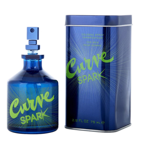 Curve Spark Cologne By Liz Claiborne 2.5 oz / 75 ml Spray For Men 