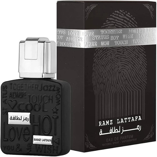 RAMZ SILVER by Lattafa Eau De Parfum 3.4 oz / 100 ml Unisex Spray