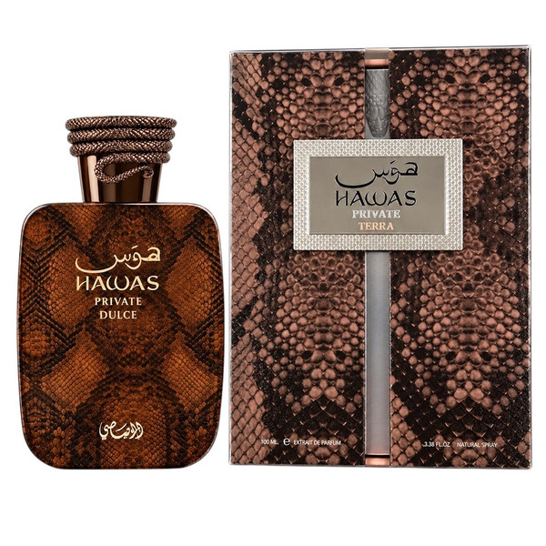 Rasasi Hawas Private Terra Extrait  De Parfum 3.3 oz / 100 ml Unisex Spray