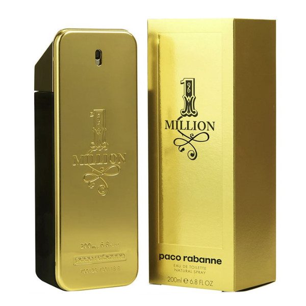 Paco Rabanne 1 One Million Eau De Toilette 6.7 oz / 200 ml For Men