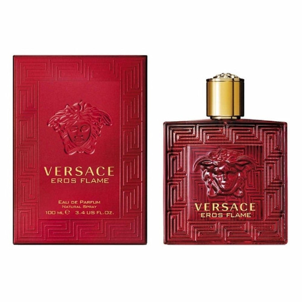Versace Eros Flame Eau De Parfum 3.4 oz / 100 ml Spray For Men