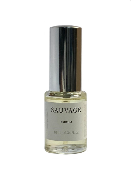 Dior Sauvage Parfum 0.34 oz / 10 ml Men's mini Travel Spray