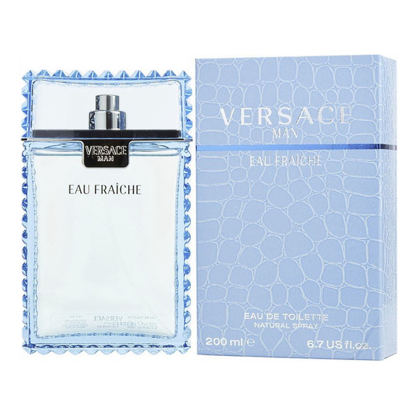Versace Man Eau Fraiche 6.7 oz / 200 ml Eau De Toilette Spray For Men