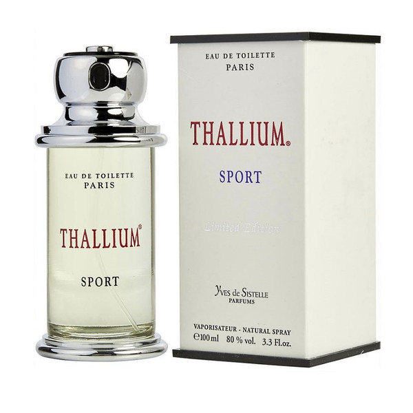Yves De Sistelle Thallium Sport Eau De Toilette 3.4 oz / 100 ml Spray 