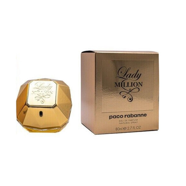 Paco Rabanne Lady Million Eau De Parfum 2.7 oz / 80 ml Spray For Women 