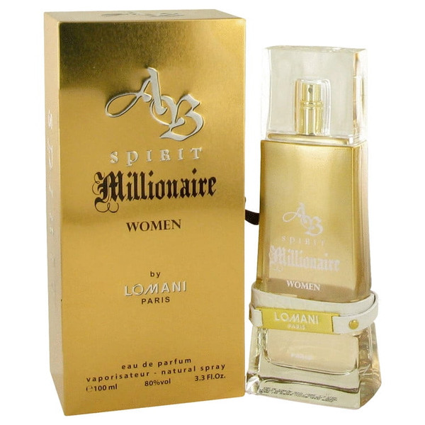 Lomani AB Spirit Millionaire Women 3.3 oz  / 100 ml Eau De Parfum Spray