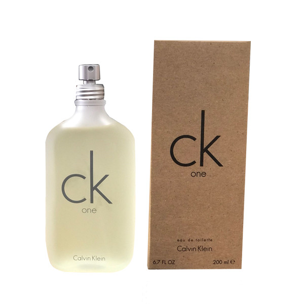 Calvin Klein CK One Eau De Toilette 6.7 oz / 200 ml Spray - Brown Box