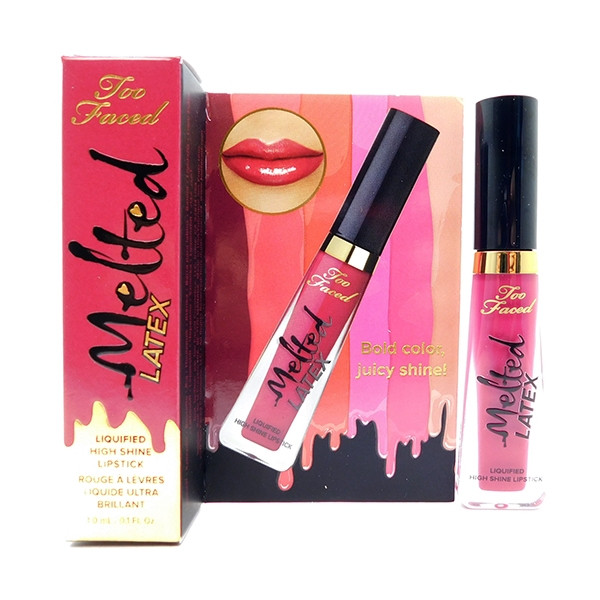 Too Faced Melted Latex High Shine Liquid Lipstick Hot Mess Travel Size