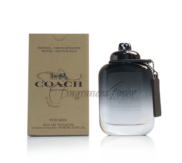 Coach New York 3 oz / 90 ML Eau de Toilette Spray For Men (Brown Box)
