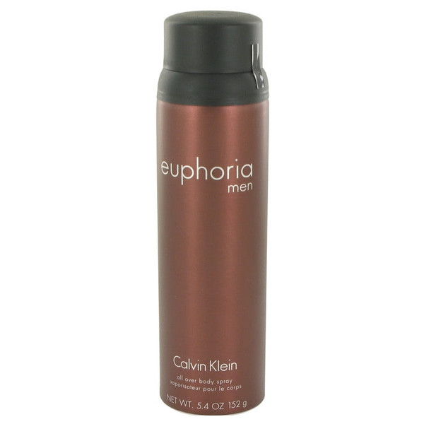 Euphoria Men 5.4 oz / 152 g By Calvin Klein Body Spray Toilette NEW