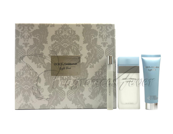 Dolce & Gabbana Light Blue 3 Pc Gift Set For Women