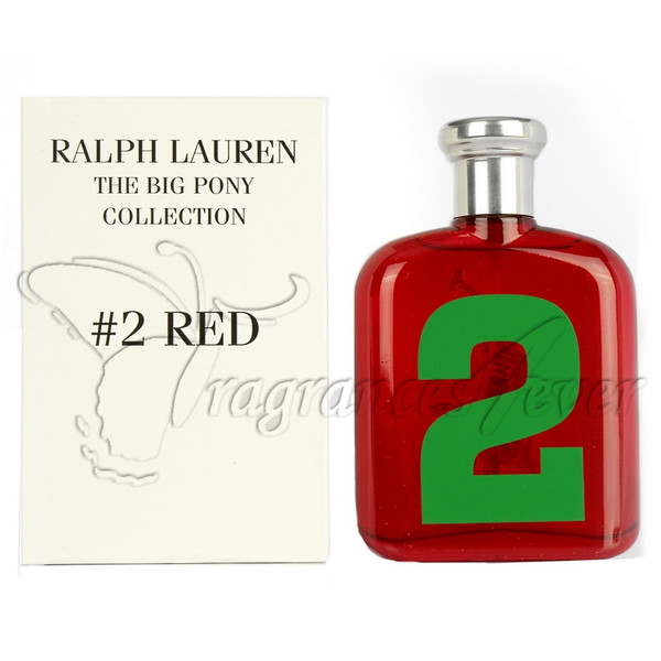 Ralph Lauren Big Pony Collection 2 Red EDT 4.2 oz / 125 ml Spray