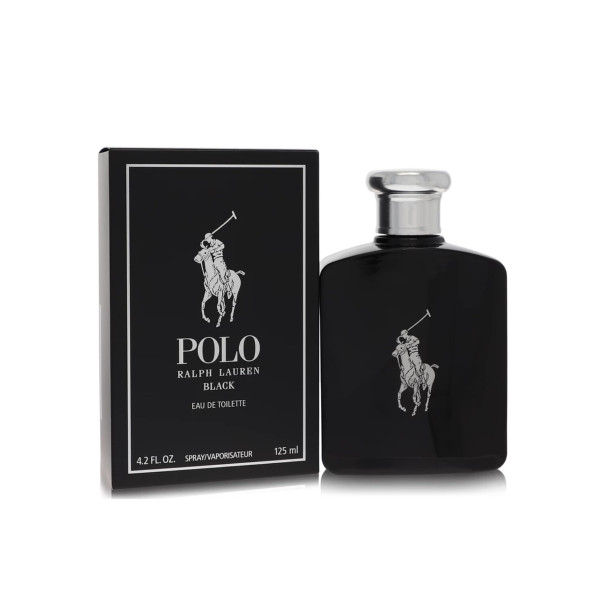 Ralph Lauren Polo Black Eau De Toilette 4.2 oz / 125 ml For Men