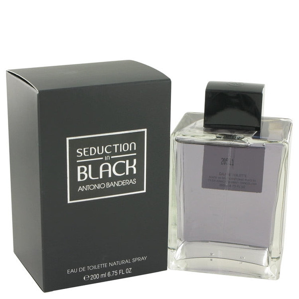 Antonio Banderas Seduction In Black Men 6.7 oz / 200 ml Eau De Toilette 