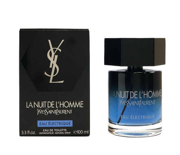 YSL La Nuit De L'Homme Eau Electrique EDT 3.3 oz / 100 ml Spray