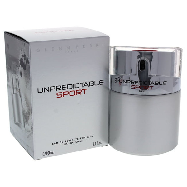 Unpredictable Sport By Glenn Perri 3.4 oz /100 ml Eau De Toilette For Men