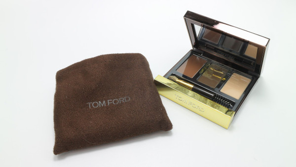 Tom Ford Eye Brow Sculpting Kit 02 Medium New In Brown Pouch