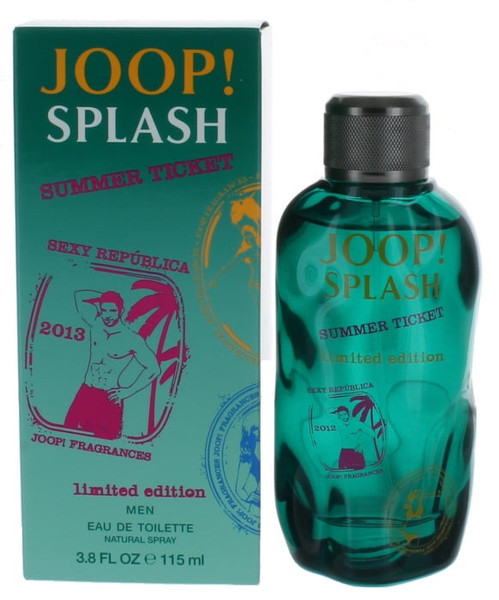 Joop Splash Summer Ticket Eau De Toilette 3.8 oz / 115 ml For Men (Limited Ed)