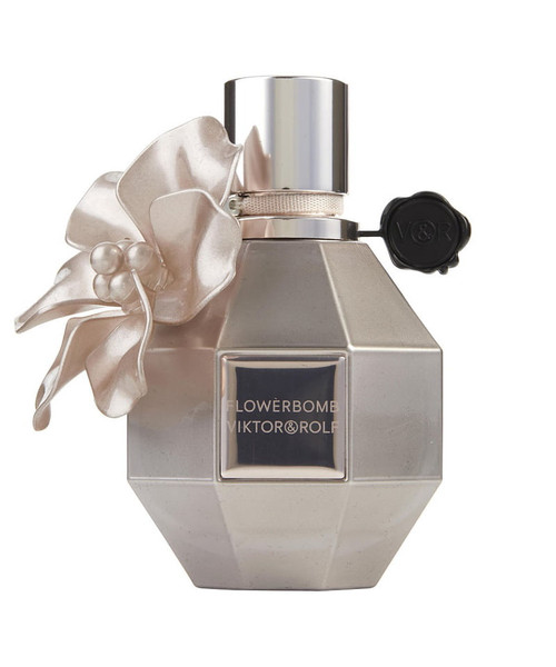 Viktor Rolf Flowerbomb Eau De Parfum 1.7 oz Limited Edition Silver