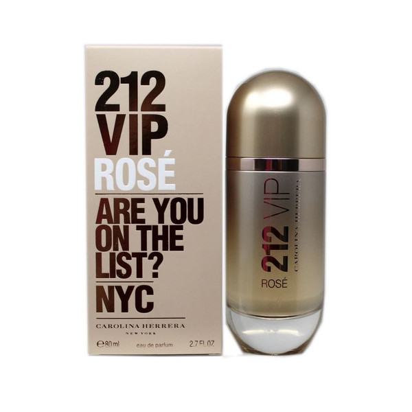 Carolina Herrera 212 VIP Rose Eau de Parfum 2.7 oz / 80 ml For Women