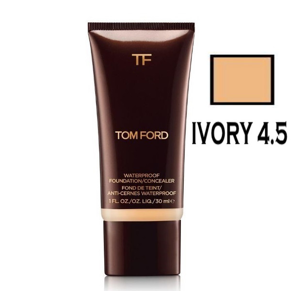 Tom Ford Waterproof Foundation 4.5 Ivory 1 oz / 30 ml NIB