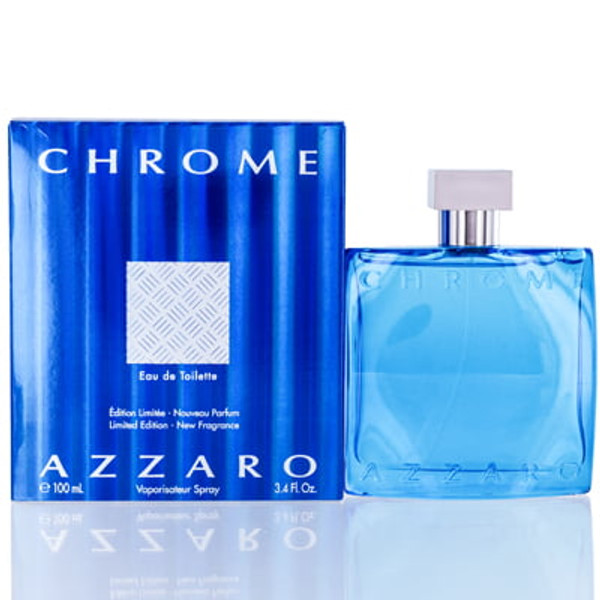 Azzaro Chrome 2016 Limited Edition 3.4 oz / 100 ml EDT Spray For Men