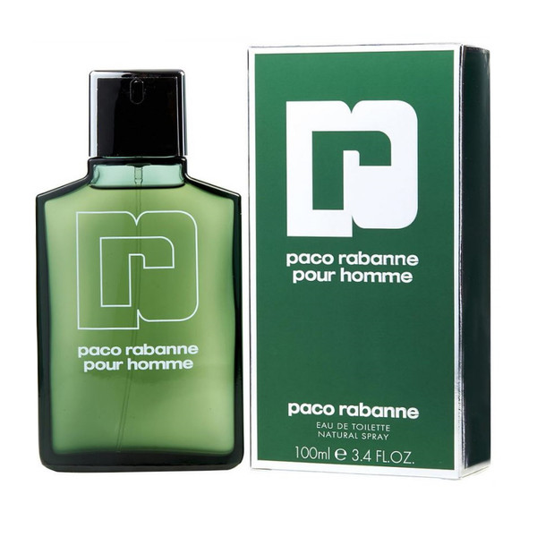 Paco Rabanne Pour Homme Eau De Toilette 3.4 oz / 100 ml Spray For Men